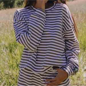 ISO!!! Mocha striped set! Not for sale